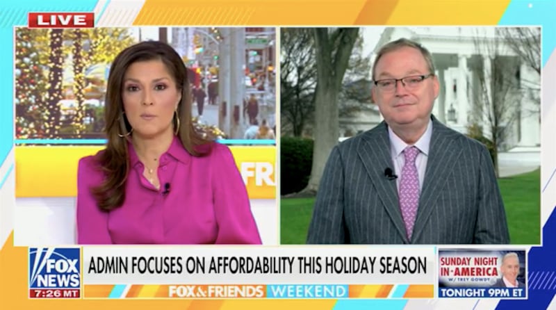 Kevin Hassett on Fox & Friends Weekend