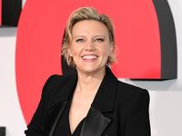 NEW YORK, NEW YORK - AUGUST 25: Kate McKinnon attends Searchlight Pictures "The Roses" New York Premiere at Hudson Theatre on August 25, 2025 in New York City.