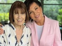 Kris Jenner and her mother MJ