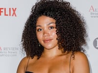 Ruby Barker at the Black Lens Film Festival