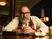 A photo including Mandy Patinkin in the show Death and Other Details on Hulu
