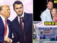 Charlie Kirk, Erika Kirk, Donald Trump