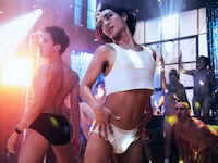 Miss Benny and Michael Hsu Rosen dance in their underwear 'Glamorous'