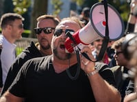 A group of disinformation watchdogs are bidding for Alex Jones’ far-right InfoWars fake news platform at auction with the goal of turning the notorious conspiracy theory-mill into a force for good.