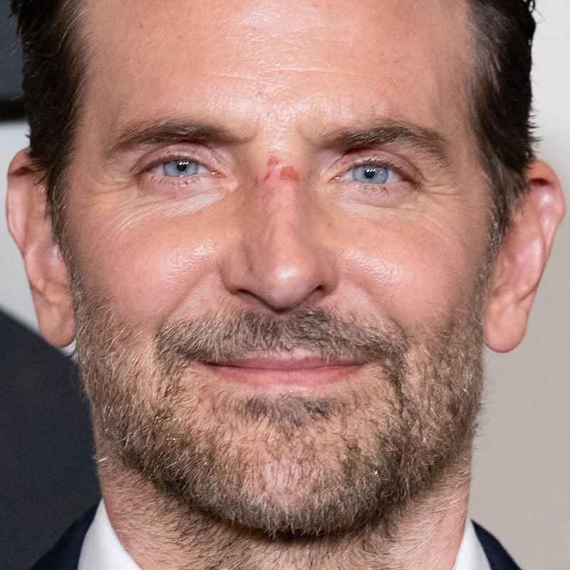 Bradley Cooper in 2018 and 2025