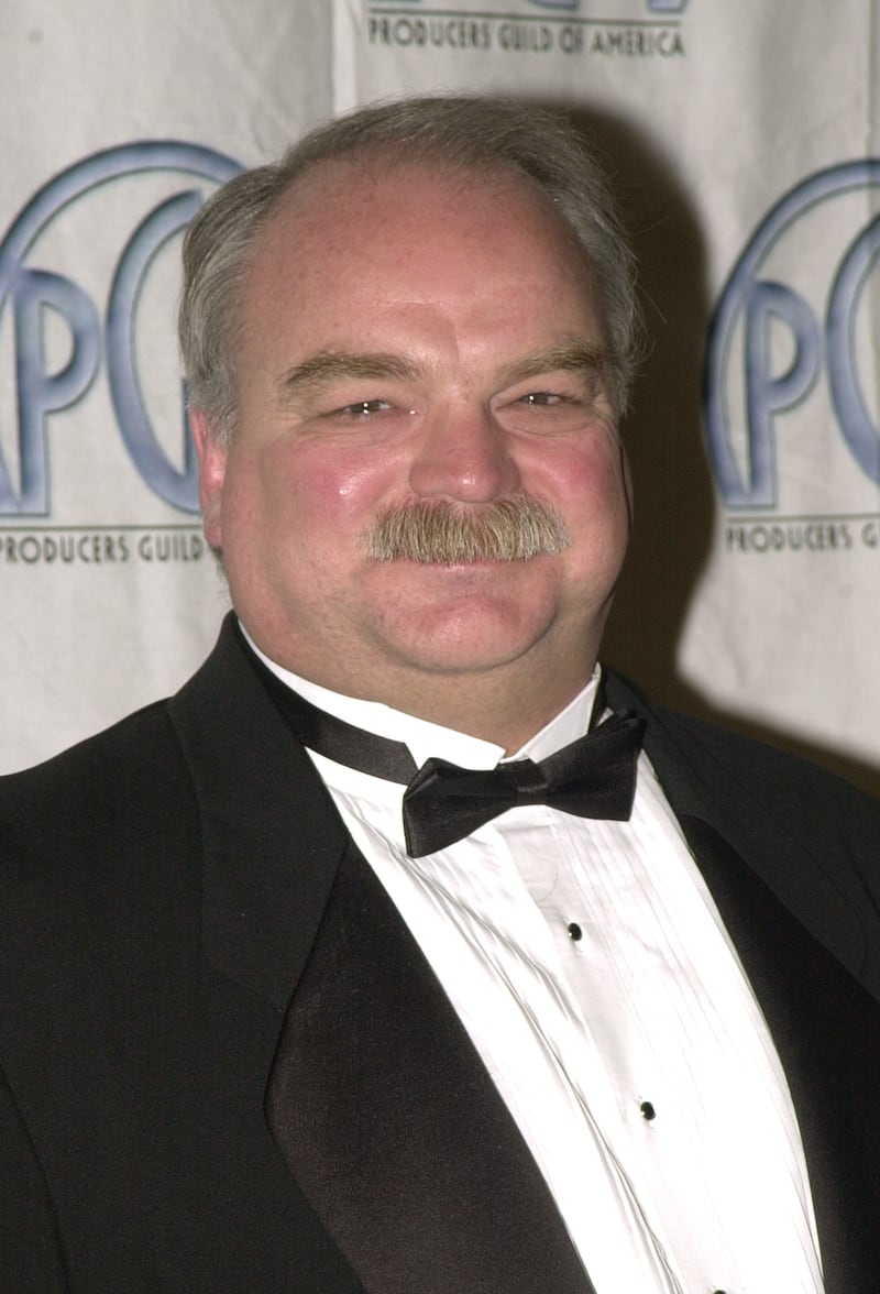The "Office Space" show features Richard Riehle, pictured at the Century Plaza Hotel in Century City, California.