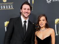 Josh Allen and Hailee Steinfeld