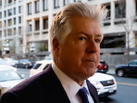 Evan Corcoran, an attorney for former President Donald Trump, arrives to testify before a federal grand jury investigating Trump's handling of classified documents, at U.S. District Court in Washington, U.S., March 24, 2023.