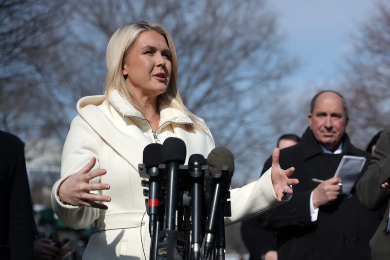 White House Press Secretary Karoline Leavitt insisted Donald Trump actually meant he wanted Congress to pass the SAVE Act, not have Republicans take over elections when he called for Republicans to "nationalize" and "take over" elections in a podcast interview on Monday.
