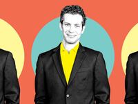 A photo illustration of Thomas Kail