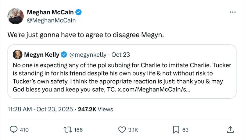 Meghan McCain tweet
