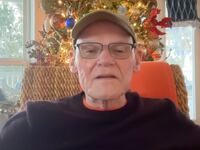 Screenshot of James Carville speaking.