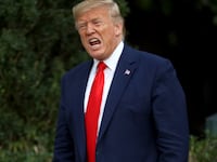 Trump yelling.