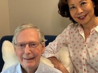 Sen. Mitch McConnell's office releases a new update on his health including a new picture, only the second since he was hospitalized.