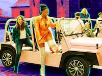 A photo illustration of the cast from Girls5Eva.