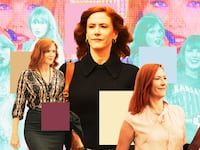 A photo illustration of publicist Tree Paine and Taylor Swift.