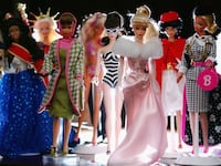 The toy doll Barbie appears in her various incarnations at Leuralla NSW toy and railway museum, as the iconic doll approaches her 50th birthhday May 18, 2007 in Sydney, Australia.