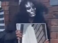 A masked character known as “The Unknown” pops out from behind a mirror.