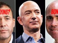 Will Lewis, Jeff Bezos, and Robert Winnett