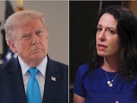 Donald Trump and Maggie Haberman