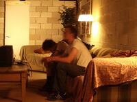 Film still from Secret Mall Apartment