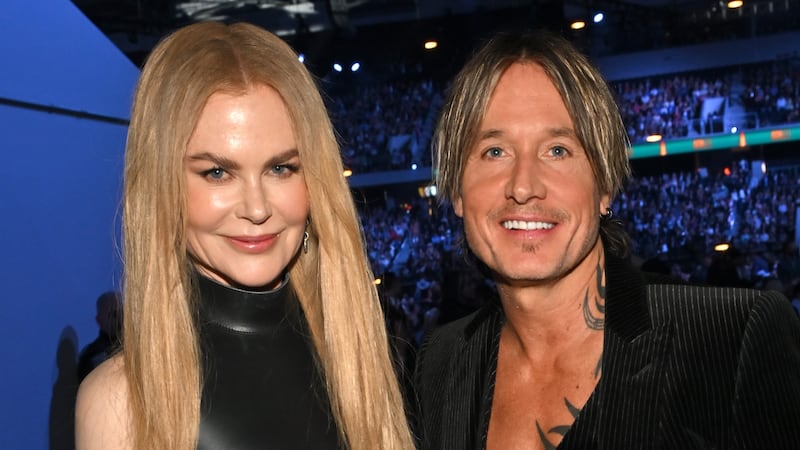 Nicole Kidman and Keith Urban at the CMAs in Texas on May 8, 2025.