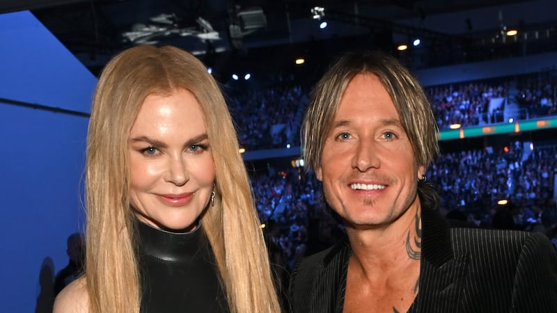 Nicole Kidman and Keith Urban at the CMAs in Texas on May 8, 2025.