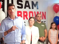 Sam Brown won the Nevada Senate GOP primary on Tuesday night.
