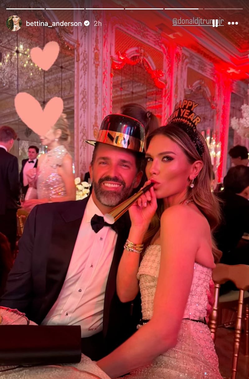Bettina Anderson, 39, posted this photo with her beau on Thursday.