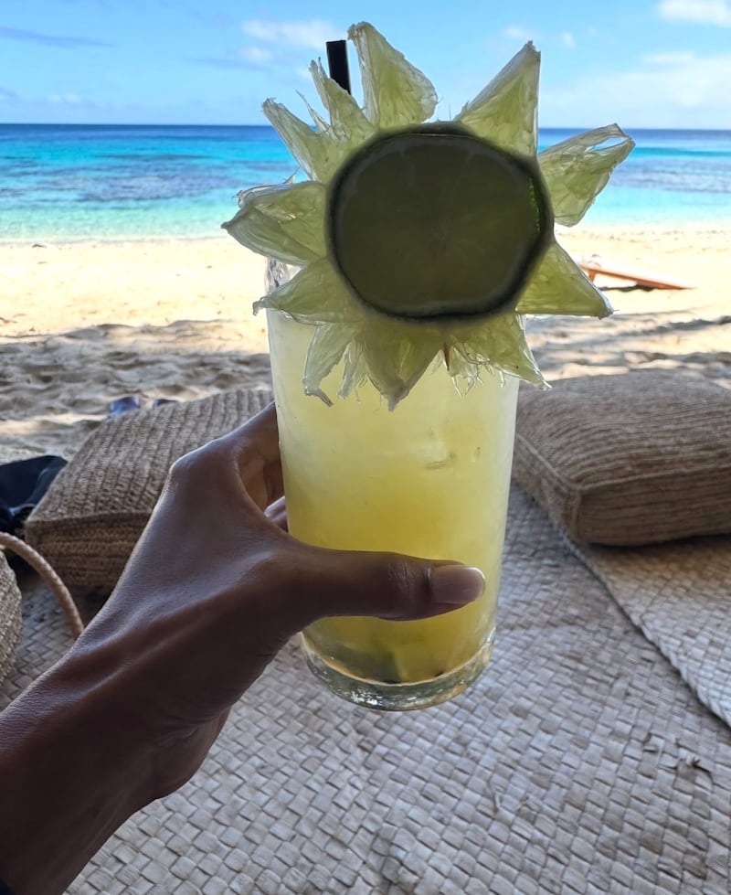 Halle Berry on vacation at the Kokomo Private Island in August 2026.