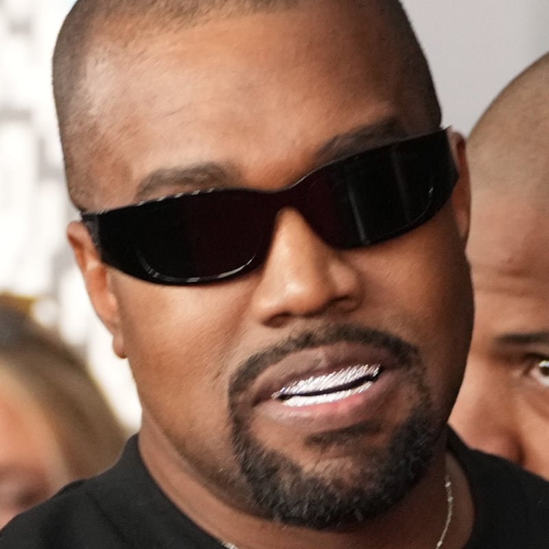 Kanye West and Bianca Censori attend the 67th GRAMMY Awards at Crypto.com Arena on February 02, 2025 in Los Angeles, California.