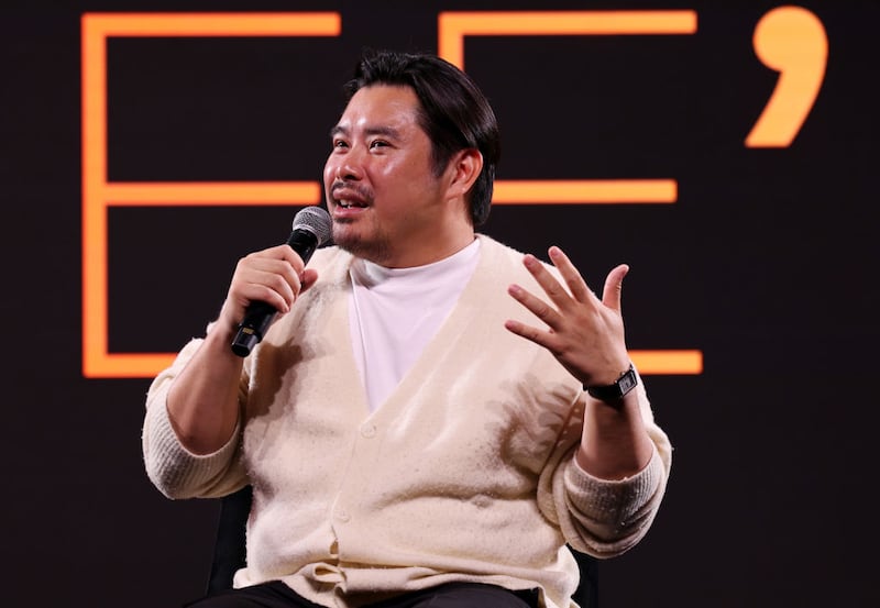 Director Bao Nguyen speaks onstage during a 2024 panel.