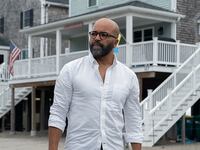 Photo still of Jeffrey Wright in 'American Fiction'