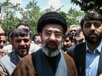 Mojtaba Khamenei in Tehran, the Iranian capital. Saeid Zareian/picture alliance via Getty Images