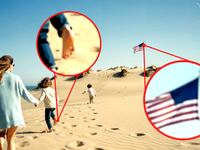 The AI-generated pic of a boy with six toes from TrumpRx.gov.