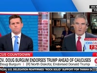 Doug Burgum appears on CNN to talk about Trump endorsement.