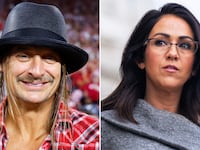 Kid Rock and Lauren Boebert.