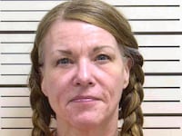 Doomsday Mom Lori Daybell poses for booking photo after being found guilty of killing her two children and her husband’s ex-wife, Tammy Daybell.