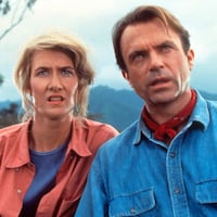 Sam Neill, Laura Dern, Jurassic Park