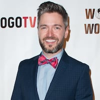 Lucian Piane arrives at the premiere of "RuPaul's Drag Race" Season 7 at The Mayan in Los Angeles, California, on February 18, 2015.