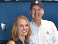 Susanne Shore and Pete Ricketts