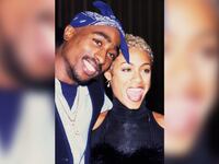 Tupac Shakur and Jada Pinkett Smith