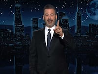 Jimmy Kimmel explaining a theory of his