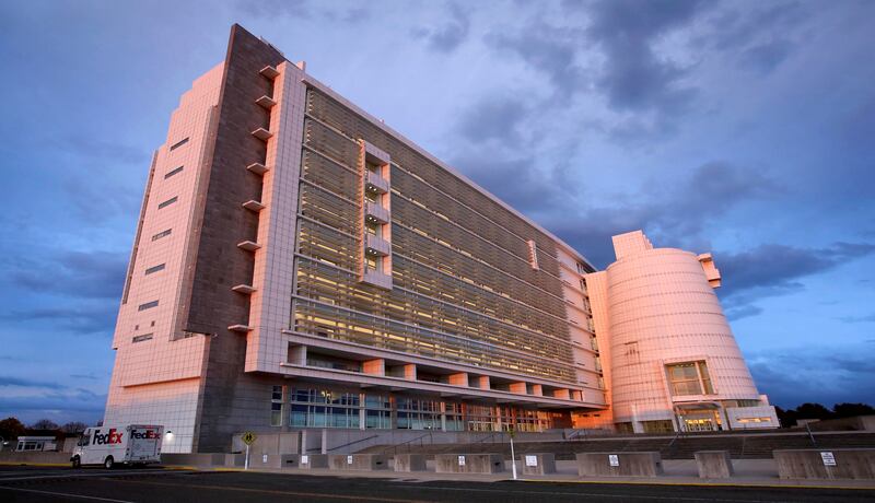 Central Islip, N.Y.: The Alfonse M. D'Amato United States Courthouse in Central Islip, New York