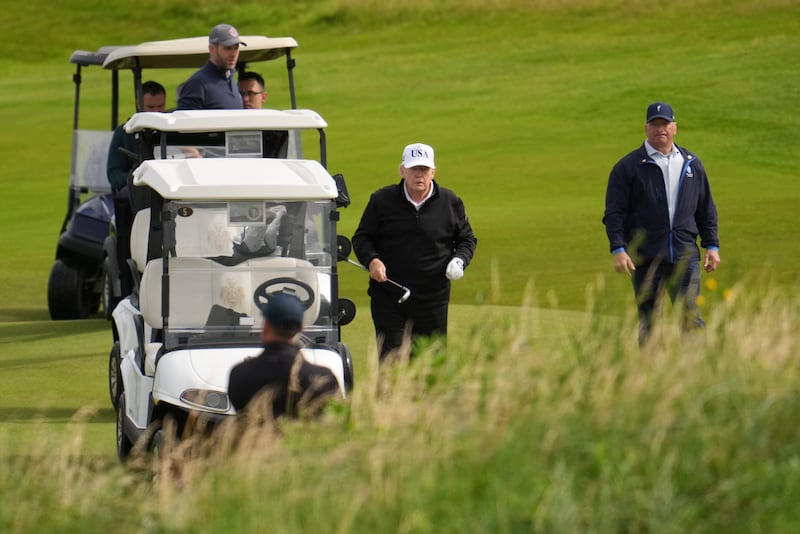 Trump has made golf outings a regular part of his presidency.