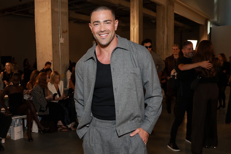 Jesse Metcalfe at the Simkhai show during New York Fashion Week in September 2025.