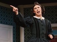 Cole Escola in "Oh, Mary!" on Broadway