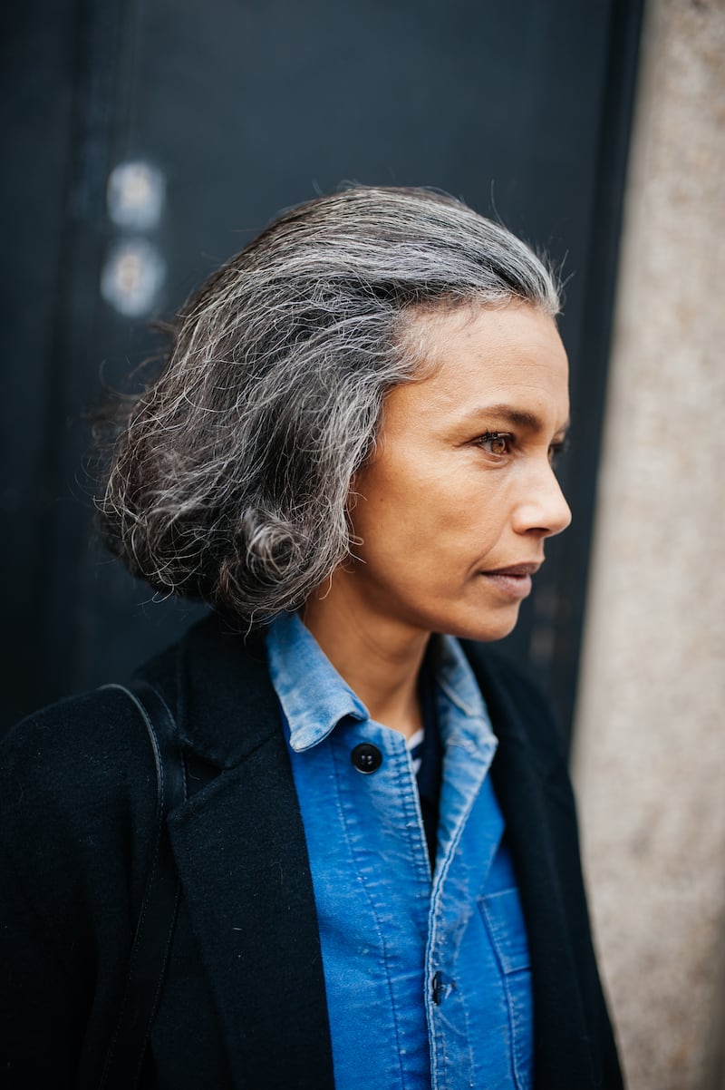 Experts say some women begin graying in their 20s.