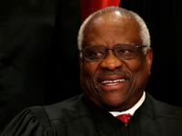 Supreme Court Justice Clarence Thomas.