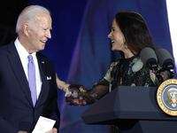 U.S. President Joe Biden and his daughter Ashley Biden
